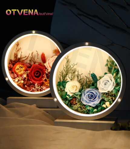 Bluetook Desk Lamp OTVENA Preserved Flower